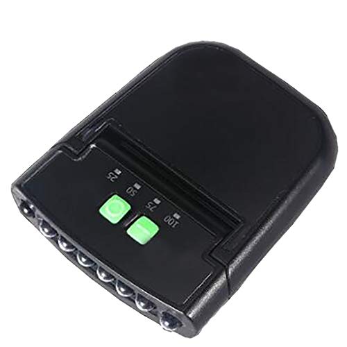 Tête LED de pêche de Nuit Head Head Light Sensor Gestake Ride Lampe Torche Lampe de Poche Lanterne Laiton Ancienne (Black, One Size)