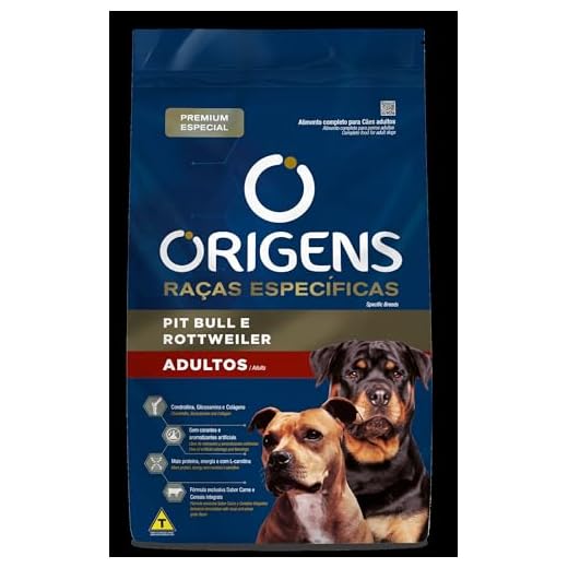 ORIGENS Cães Adultos Pit Bull e Rottweiler 15KG
