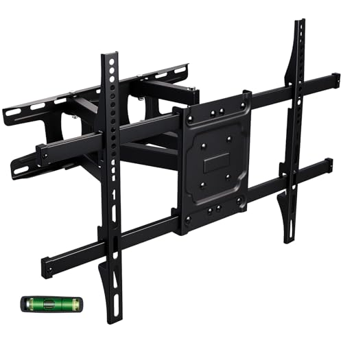 La mejor comparación de soporte para tv - solo los mejores. 48 HUSEYTA Soporte para TV de Pared Movible de 32 a 85 Pulgadas, VESA hasta 400x400 mm, Carga Máxima 60 kg, Brazo Articulado con Inclinación, Soporte Universal de Movimiento...