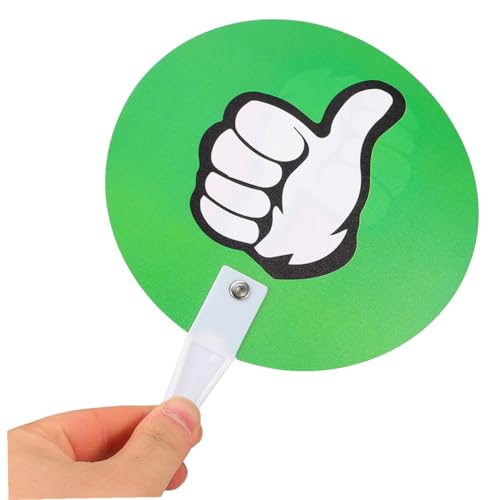 Palettes de vote oui non réutilisables en plastique lot de 40 pour enseignants