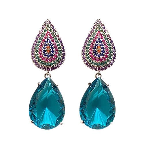 Boucles d'oreilles goutte d'eau mariage pour femmes bijoux de cérémonie chic