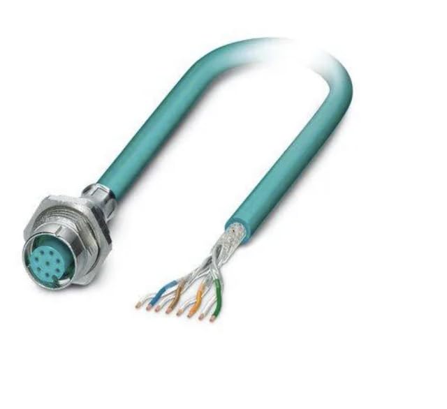 1407877, Ethernet Cables/Networking Cables VS-M12FSBP-OE-94B- LI/5.0