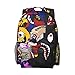 Vkaxopt Backpack Shark Teeth Camo Backpacks Travel Laptop Daypack Big Capacity Bookbag Fashion Durable Back Pack for School Boy Girl Men and Women-SuperGraffiti