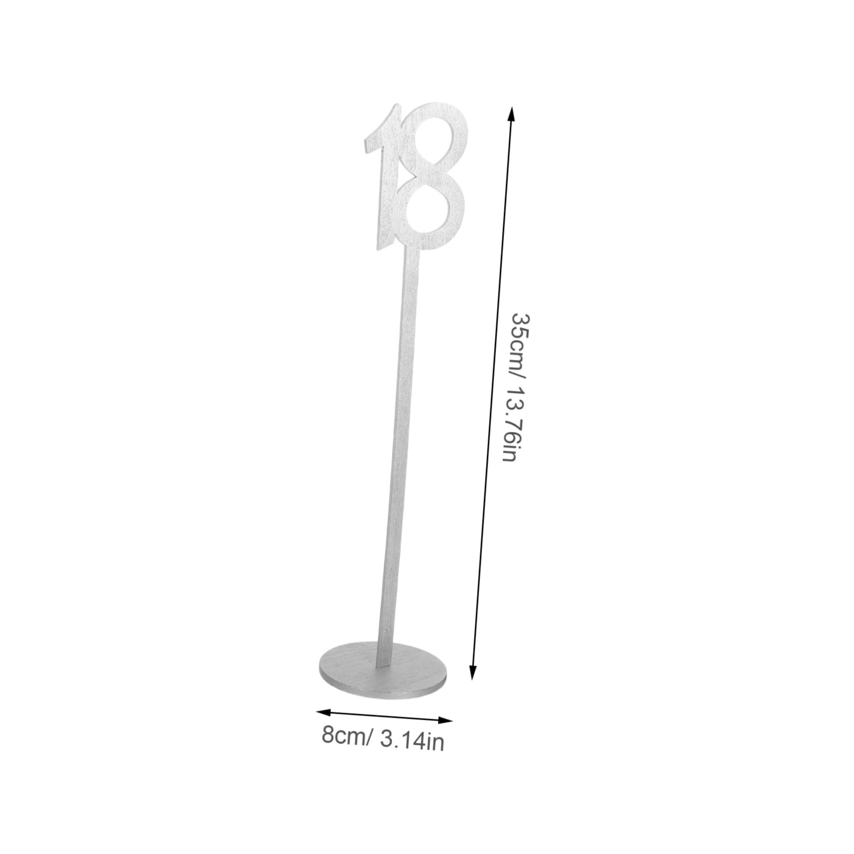 SOLUSTRE 20 Piezas Placa De Madera Para Número De Mesa Números De Mesa De Madera Letreros De Recepción De Boda Para Banquetes Fiestas De Aniversario Decoración De