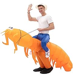 Geerypsy Mantis Garnelen Kostüm – Lustiges aufblasbares Outfit für Halloween, Weihnachten und Familienfeiern!