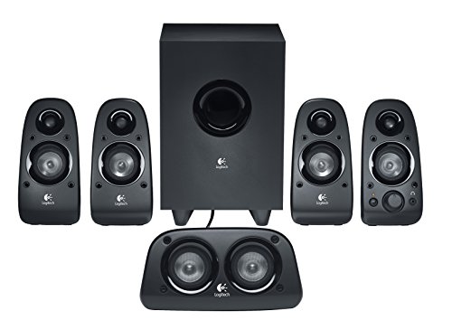 Logitech Z506 Surround Sound 5.1 multimedia Speakers (Black)