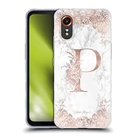 Head Case Designs Handyhülle Für Galaxy A52 / A52s / 5G - Nature Magick Pink Marmor Design, Militärschutz