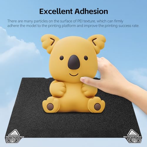 UniTak3D Ender 3 V3 SE KE Double Sided PEI Build Plate 235 * 235mm Druckplatte,Smooth+Textured Druckbett,Flexible Spring Bed Plate for Creality K1/K1C,Ender 3/3 Pro,Ender 3 V2/V2 Neo 3D Drucker – Bild 4