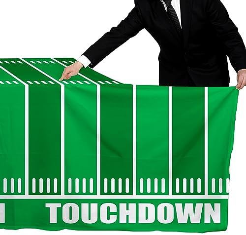Football Party Decorations Disposable Tablecloth Plastic Touchdown Table Cover for Birthday Football Party Games Decoration 54 X 108Inch，2 Pack - View 8
