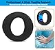 PS5 Cooling Gel Ohrpolster Ersatz – Ohrpolster mit hochdichtem Schaumstoff, kompatibel mit Sony Playstation 5 Pulse 3D PS5 Gaming Headset (Schwarz)