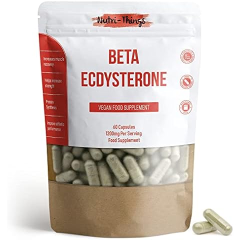 Beta Ecdysterone Capsules | Enhances Muscle Growth & Recovery | 60 Capsules Per Pack Cover
