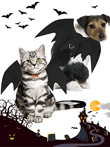 Halloween Dog Bat Wings Costume, Pet Halloween Cosplay Party Dress Up Costume For Small Dogs And Cats(S) #TOP1