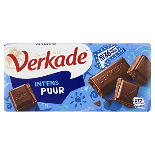 Verkade cremoso chocolate puro Choco Bars 111G
