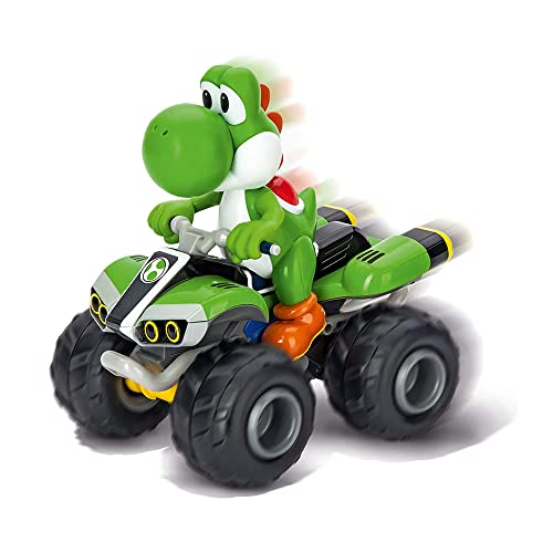 Carrera RC Nintendo Mario Kart 2,4 GHz R dio Controle Remoto Carro Carro - Yoshi Quad