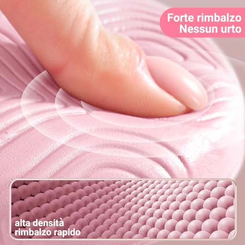 Lot de 2 coussins de yoga, genouillères, antidérapants, accessoires de yoga, résistants à l'usure, pour protéger les genoux, les chevilles, les mains et les coudes, pour la gymnastique, le – Image 4