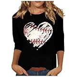 Photo Gallery maglietta a maniche lunghe da donna, maglietta da baseball per mamma, maglietta da baseball con grafica a cuore, divertente maglietta a maniche corte per interni ed esterni, sport, lavoro o vita Photo Gallery maglietta a maniche lunghe da donna, maglietta da baseball per mamma, maglietta da baseball con grafica a cuore, divertente maglietta a maniche corte per interni ed esterni, sport, lavoro o vita