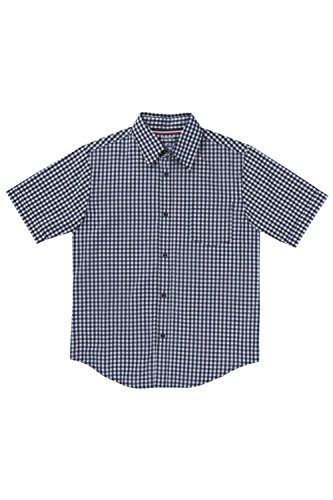 Image of French Toast Boys Short Sleeve Classic Poplin Dress Shirt