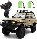 Bonikita 1:16 Ferngesteuertes Auto, 4WD SUV Off-Road Crawler Car, mit 2 Akkus & Tempo Lenkung Control Truck, Ferngesteuertes Spielzeugauto für Kinder und Erwachsene