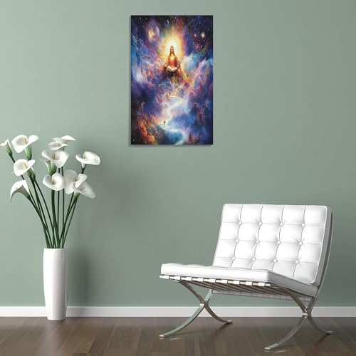 Affiche Jésus murale déco salon impression sur toile 40x60 - 5