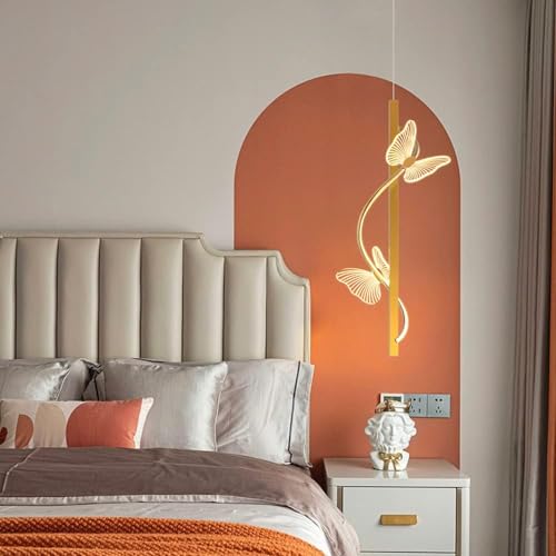 Lustres de plafond réglables avec technologie LED papillon à intensité variable