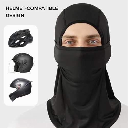 Image of Balaclava Ski Mask Summer Cooling Face Cover Lightweight Shiesty Mask for Men Women UV Protector Unisex Motorcycle