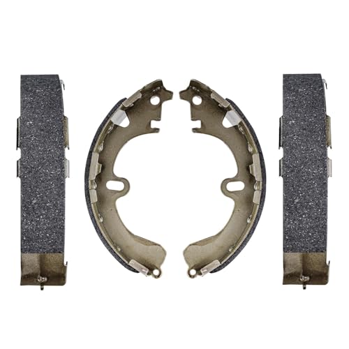 Image of Detroit Axle - Rear Brake Kit for 1993-2002 Toyota Corolla 1993-1997 Geo Prizm 1998-2002 Chevrolet Prizm 1999 2000 2001 Brake Shoes Brake Drums Replacement
