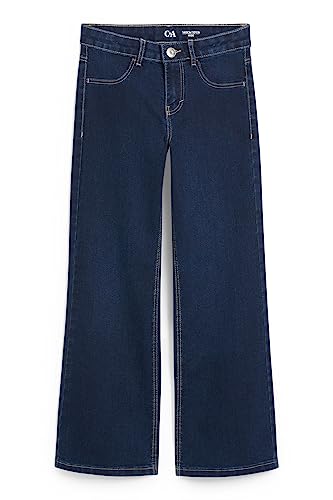 C&A Kinder Mädchen 5-Pocket Jeans Wide High Rise/High Waist...