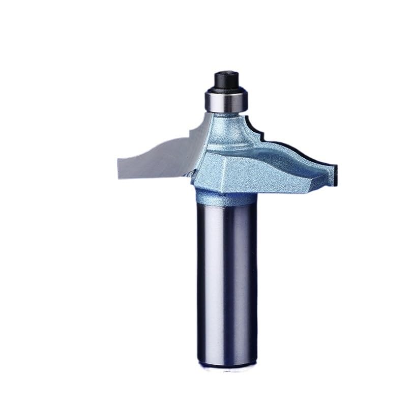 1 unidad de enrutador carpintería carburo tungsteno sólido Cnc 12,7mm, cortador fresado madera, herramienta máquina grabado(Yuanjiaomingzai 32mm)