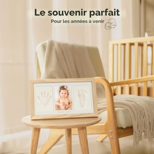 Kit empreintes mains pieds bébé idée cadeau de naissance idéal