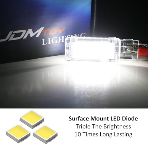 Luces LED de Cortesía para Puerta y Bajo Asiento iJDMTOY miniatura 2