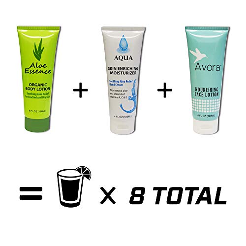 image for GoPong Lotion Flask 3 Pack (12 oz Total) - Hidden Alcohol Travel Flask