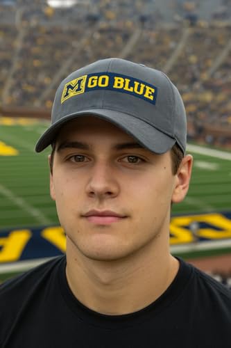 Gorra ajustable Michigan University charcoal MVP miniatura 2