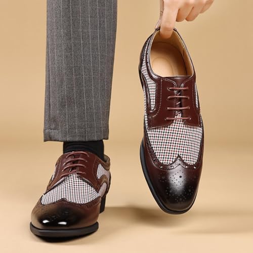 Men's Oxford Dress Shoes, Men's Fashion Brogues2