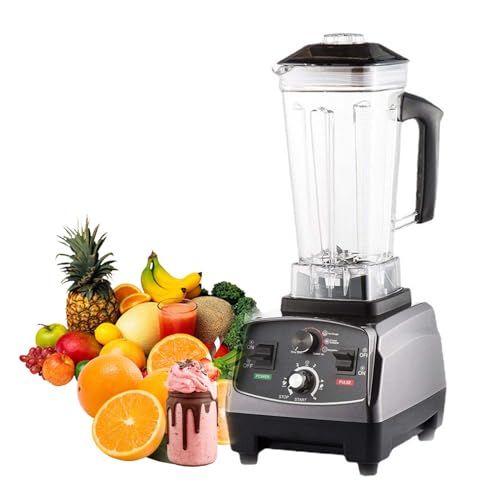 WBYDYS 2L Smoothie Machine, 1400W Electric Food Processor, Countertop Blender Smoothie Maker, Ice Crusher, Portable Wall-Breaking Machine for Frozen Drinks, Smoothies, Sauces