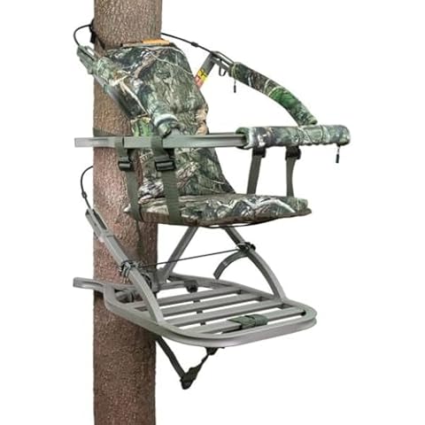 Summit Treestands Mini Viper SD Climbing Treestand, Mossy Oak Cover