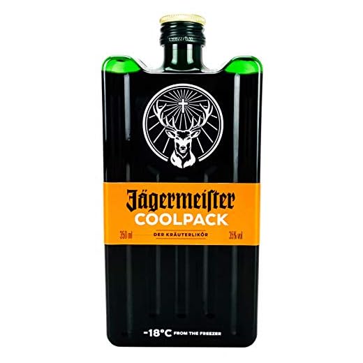 Jägermeister Coolpack 0,35l (35% Vol) Kräuterlikör Bar Drink - [Enthält Sulfite]