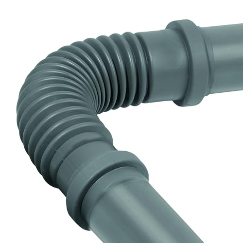 Wirquin Magicoude Universalanschluss 50 Mm – Flexibler PVC-Bogen 0–120°, Zuschneidbar, Für Abfluss Und Sanitär