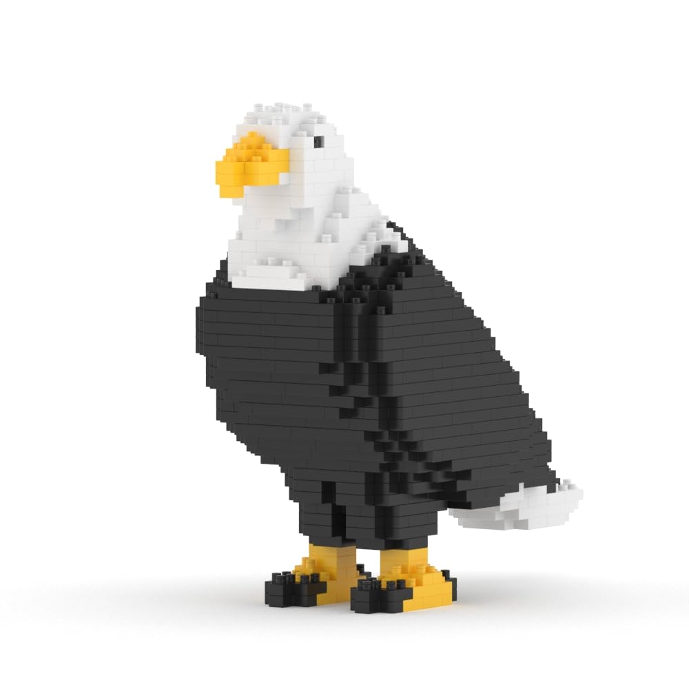 Amazon.com: JEKCA Bald Eagle 01S | Bird Plastic Building Blocks