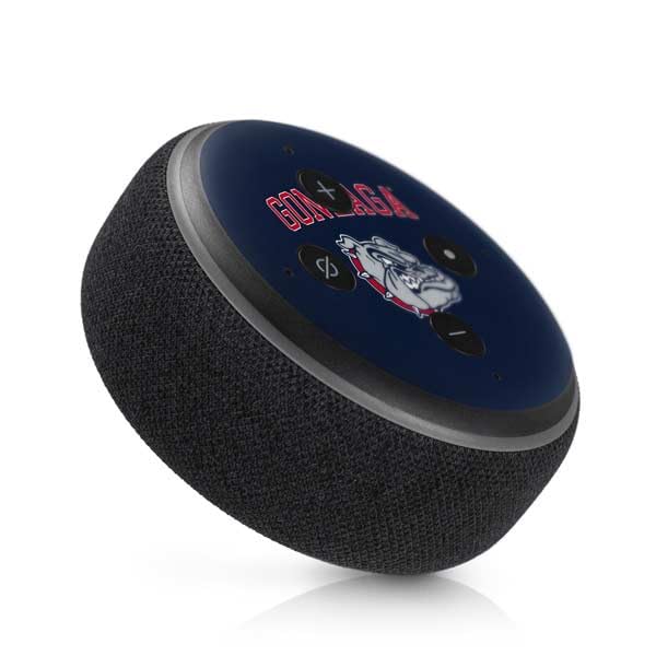 Skinit Decal Audio Skin Compatible with Amazon Echo Dot 3 - Officially Licensed Gonzaga University Bulldogs Design