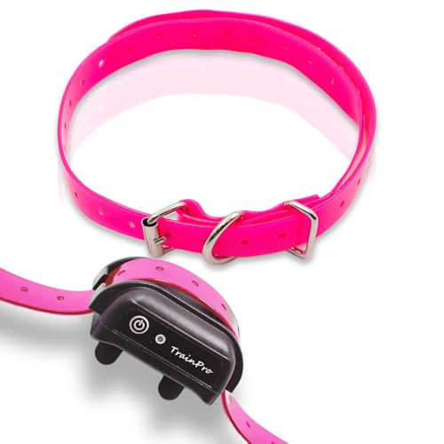 TrainPro Replacement Collar Strap Bands with Double Buckle Loop for All Brands of Pet Shock Bark e Collars and Fences.