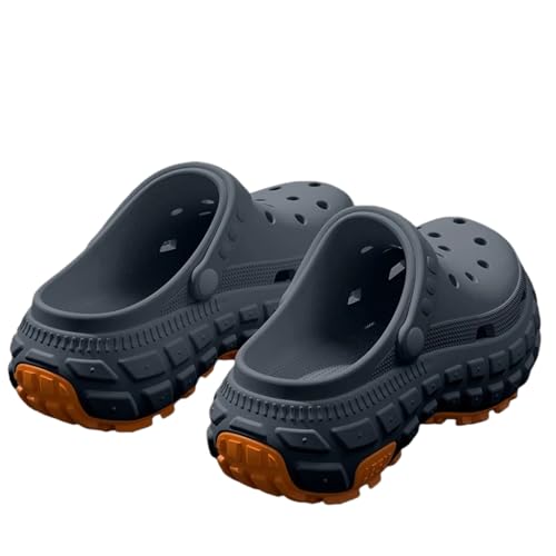 Clogs robustes plateforme avec sangle rotative réglable et semelle épaisse - 2