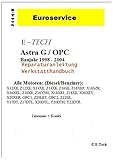 Modell V94 E-Tech REPARATURANLEITUNG/WERKSTATTHANDBUCH (CD) OPEL Astra G/OPC