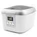 Famili FM8000WW Ultrasonic Polishing Jewelry Cleaner with Digital Timer for Cleaning Eyeglasses Rings, Dentures, Retainers, and Mouth Guards