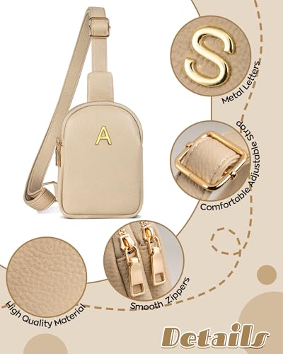 Teacher Appreciation Thank You Teacher Gift Idea, Mini Initial Crossbody Bags, Gifts for Teen Girls Women, Lightweight Sling Purse, Birthday Gifts, Retirement Gifts, Gifts for Coworker3