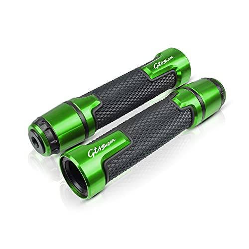 Poignées de guidon vertes pour sublimer votre Vespa GTS 300ie Super