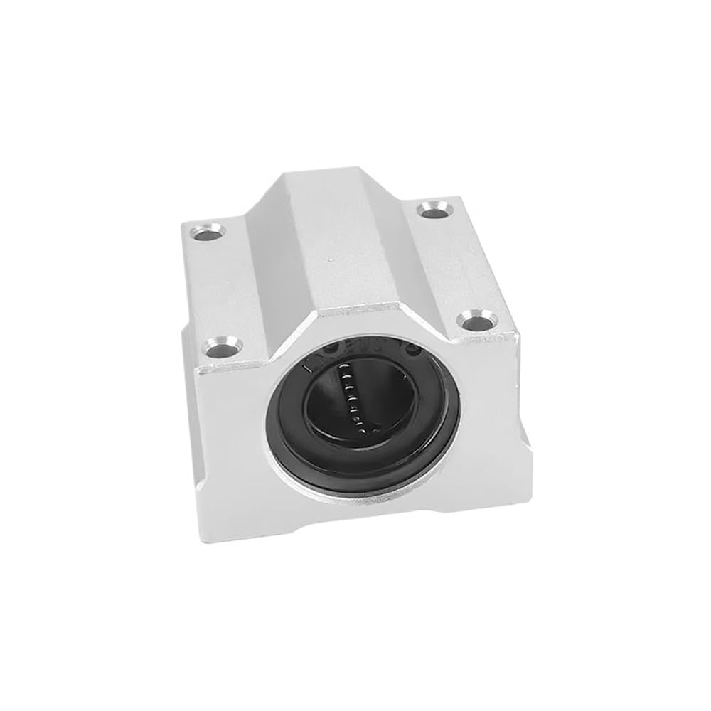 cuscinetto a sfere a movimento lineare 2 pezzi Blocchi di cuscinetti a sfere lineari in alluminio, blocchi scorrimento con SCS30UU for stampanti 3D CNC