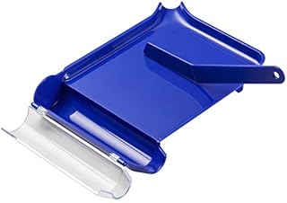 Right Hand Pill Counting Tray With Spatula (Blue, L Shape)