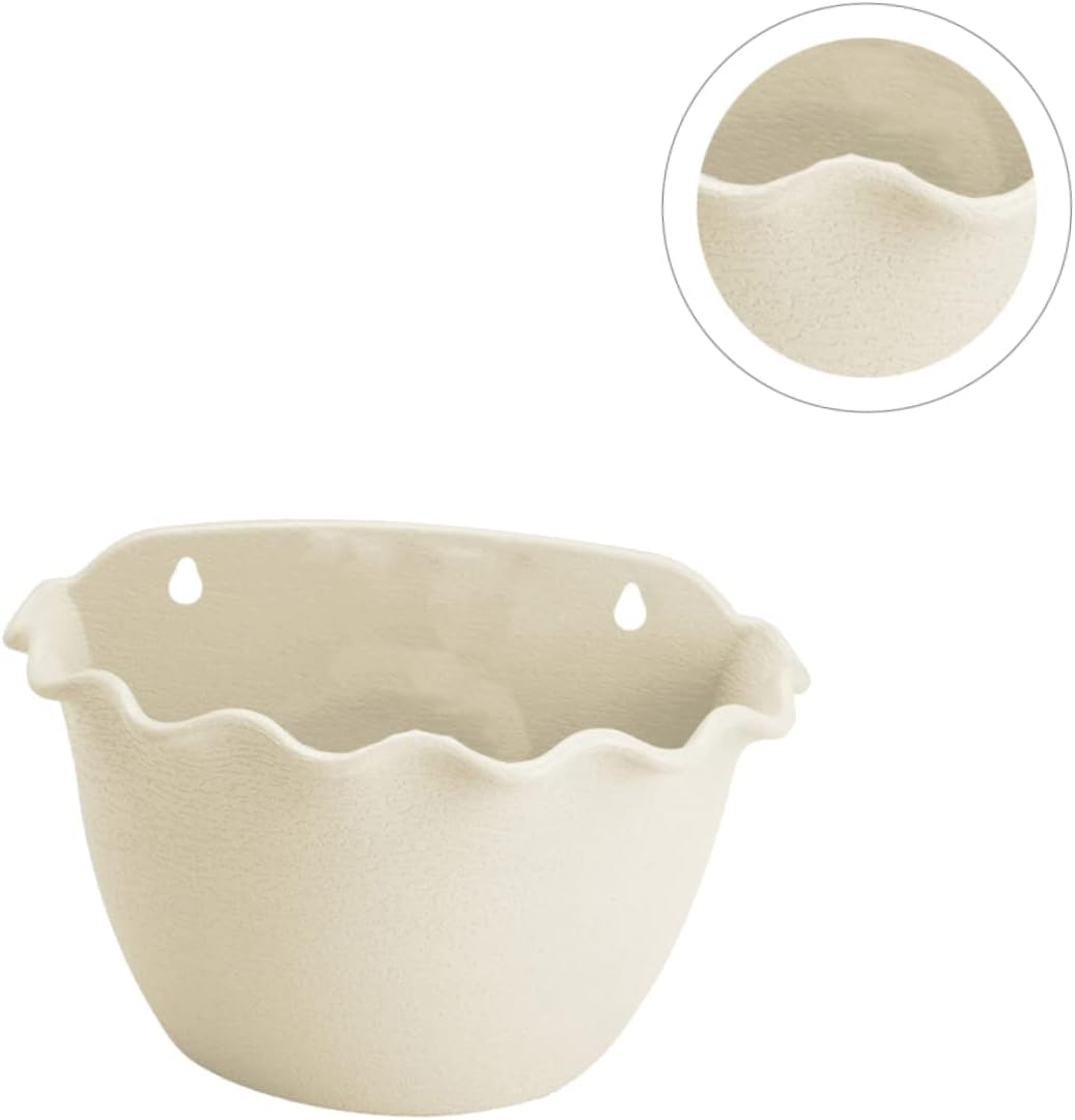 Semi-Circular Wall Hanging Plant Pot Hanging Flower Pots for Garden Supplies Wall Planters