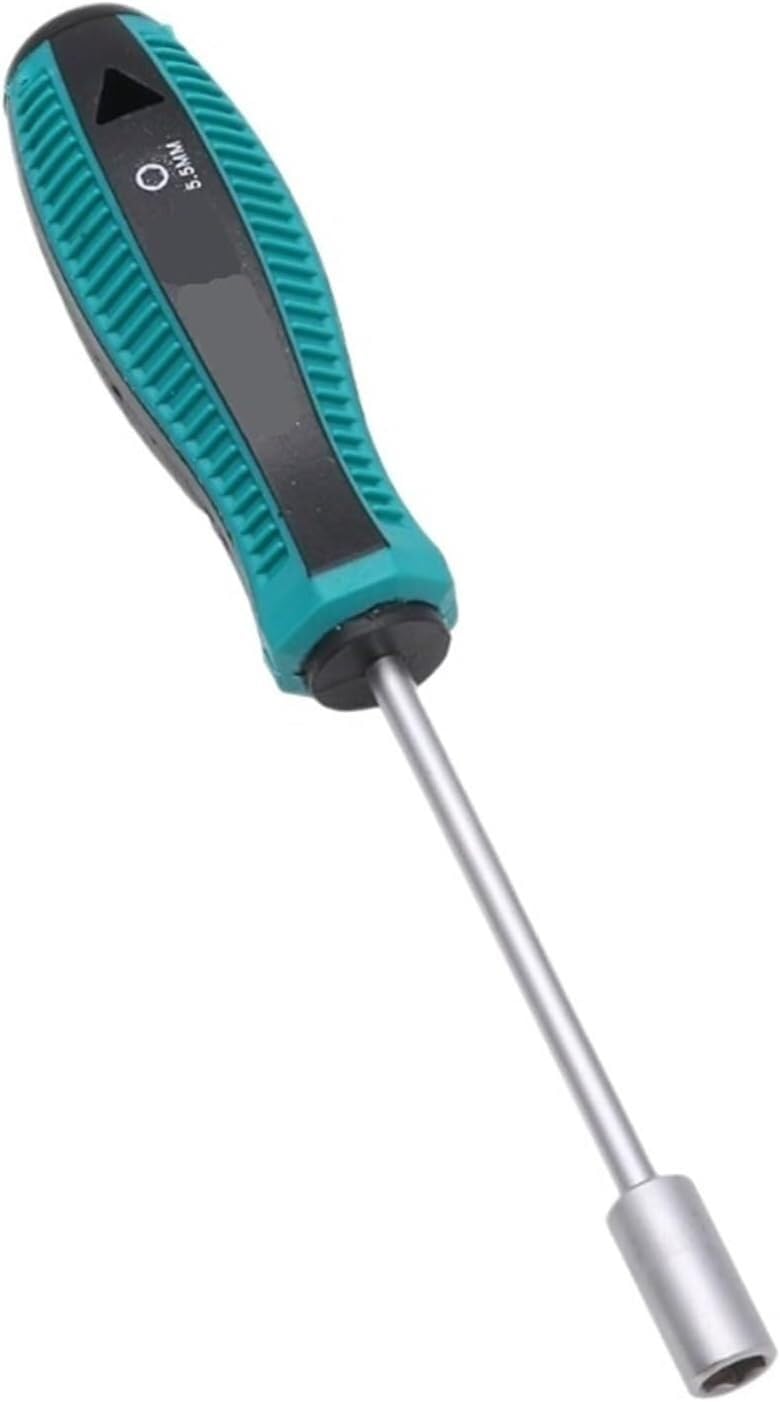 Pouasoz One Color Socket Wrench 5.5Mm Metal Hex Nut Driver Socket Screwdriver Hand Wrench