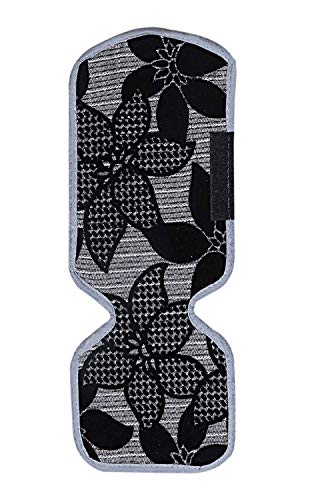 Image of Kuber Industries PVC 3 Pieces Fridge Mats, 1 Piece Handle Cover and 1 Piece Fridge Top Cover (Black), CTKTC13908